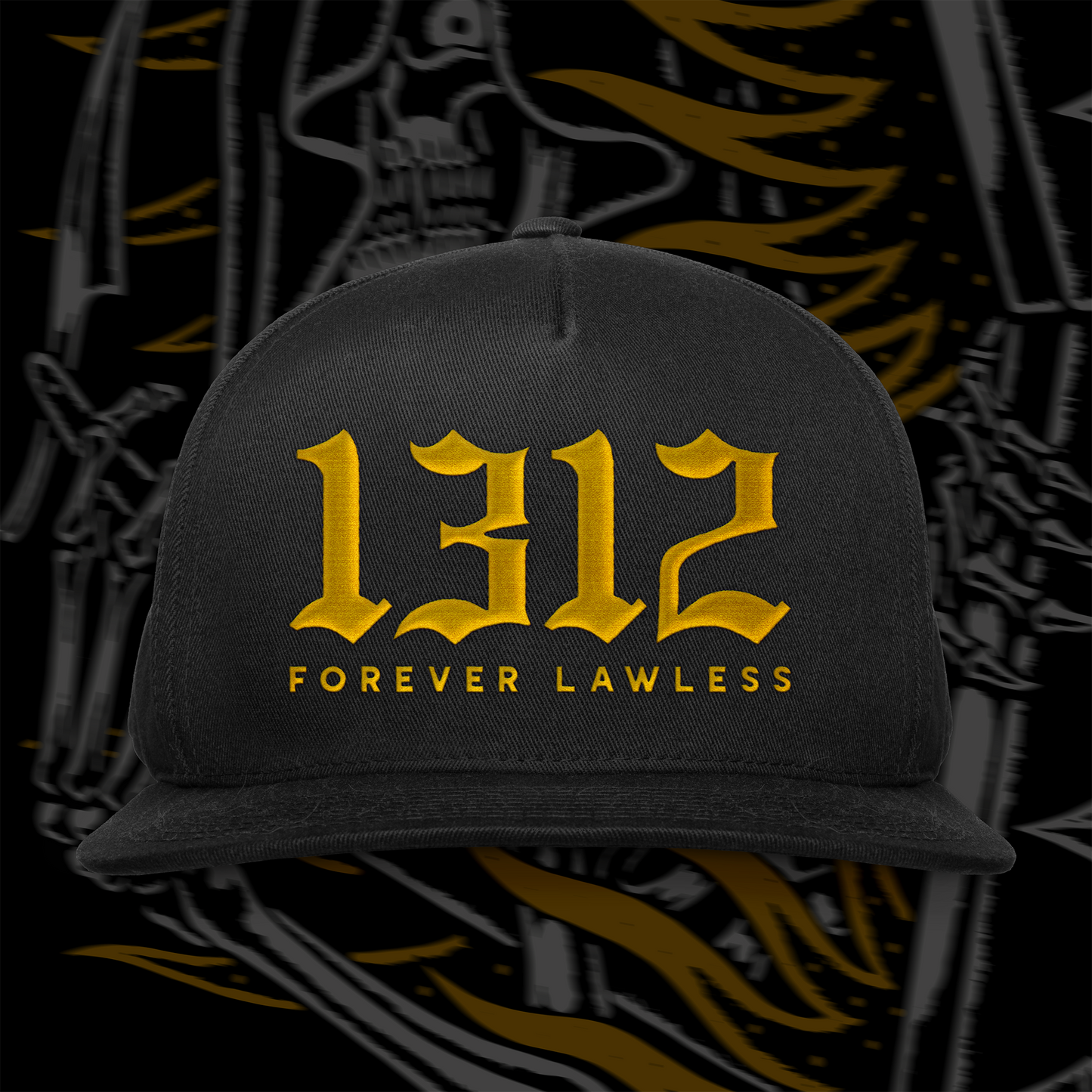 1312 Embroidered Snapback