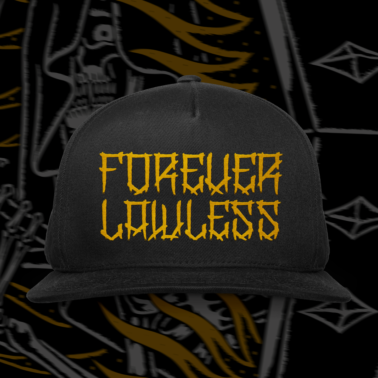 Logo Embroidered Snapback