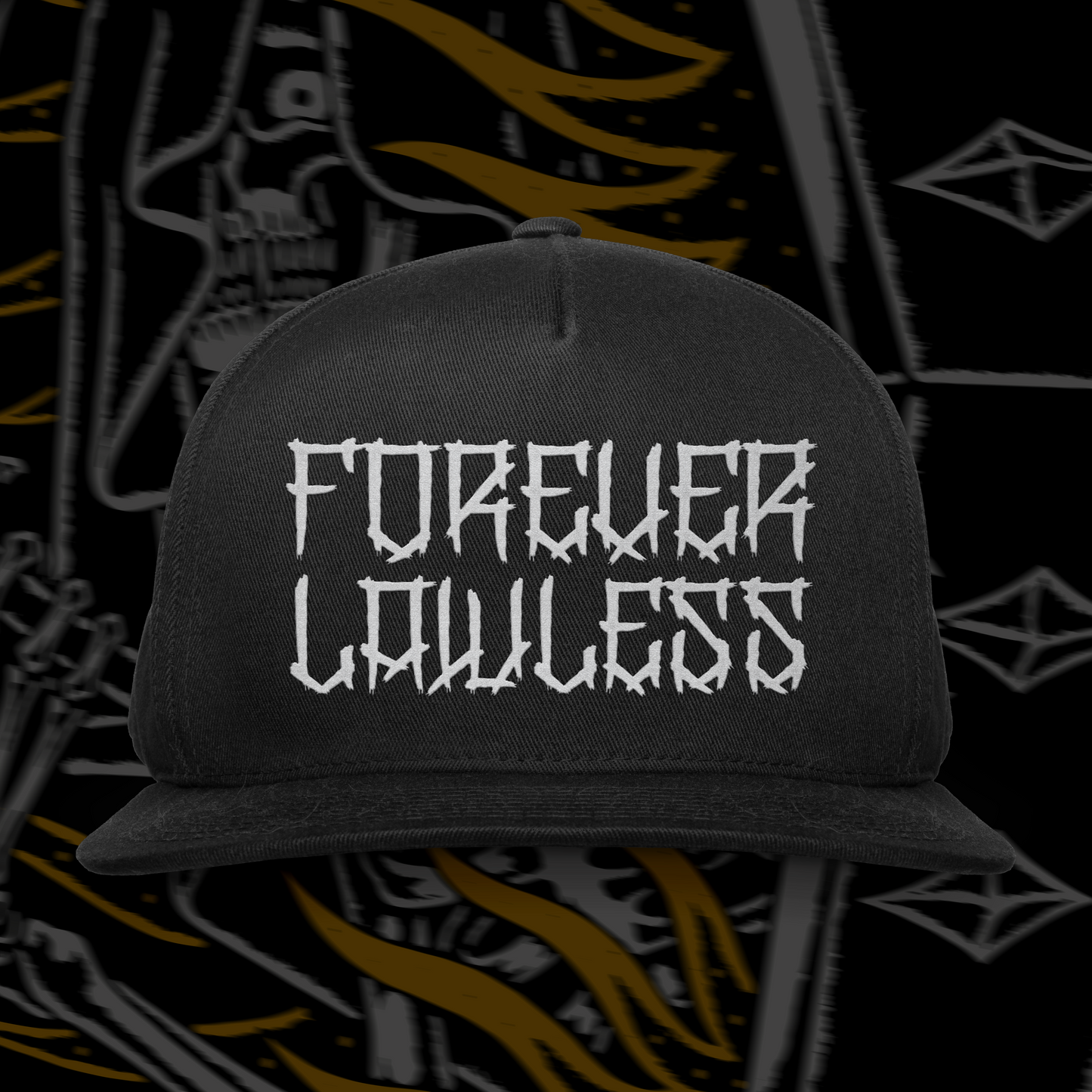 Logo Embroidered Snapback