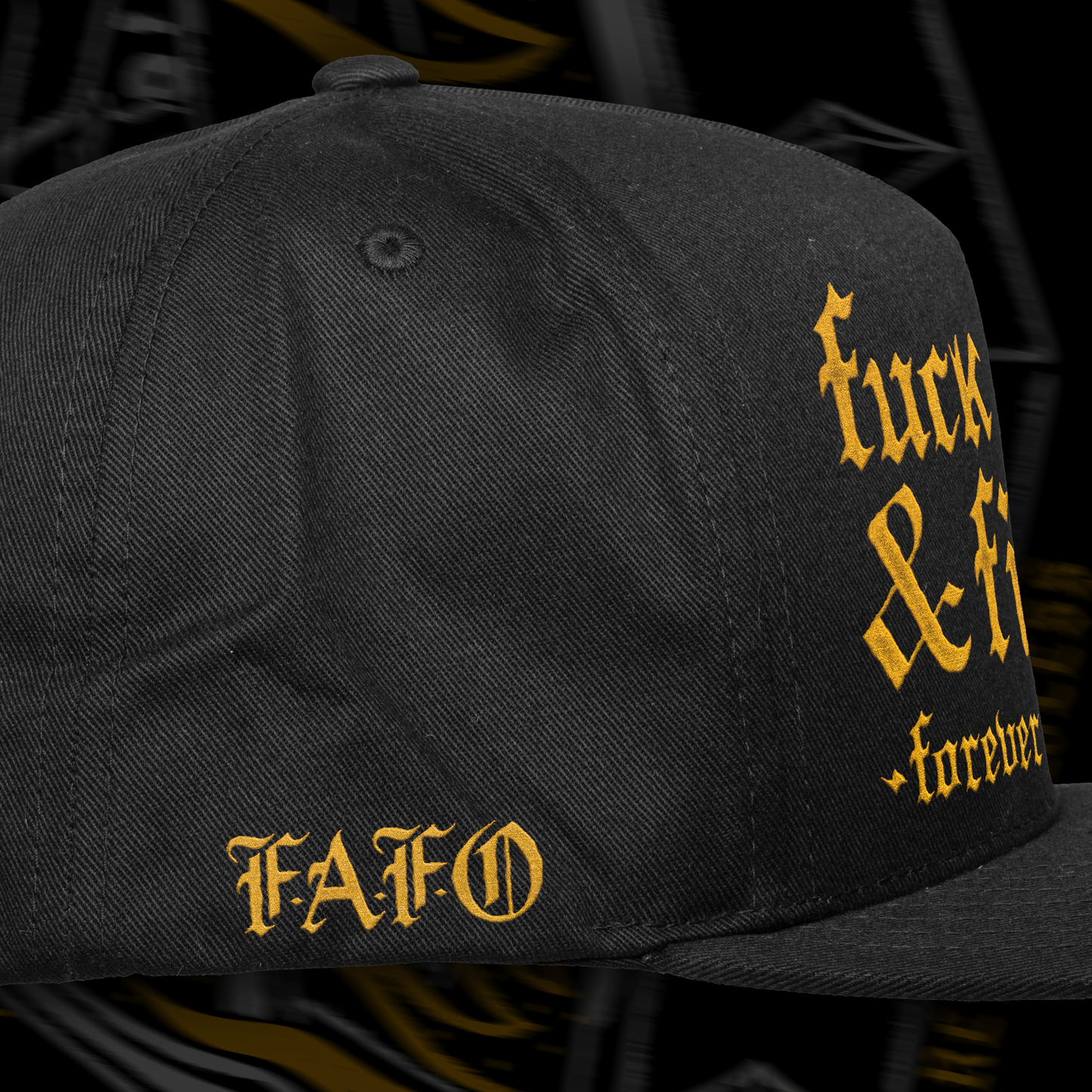 F.A.F.O. Embroidered Snapback