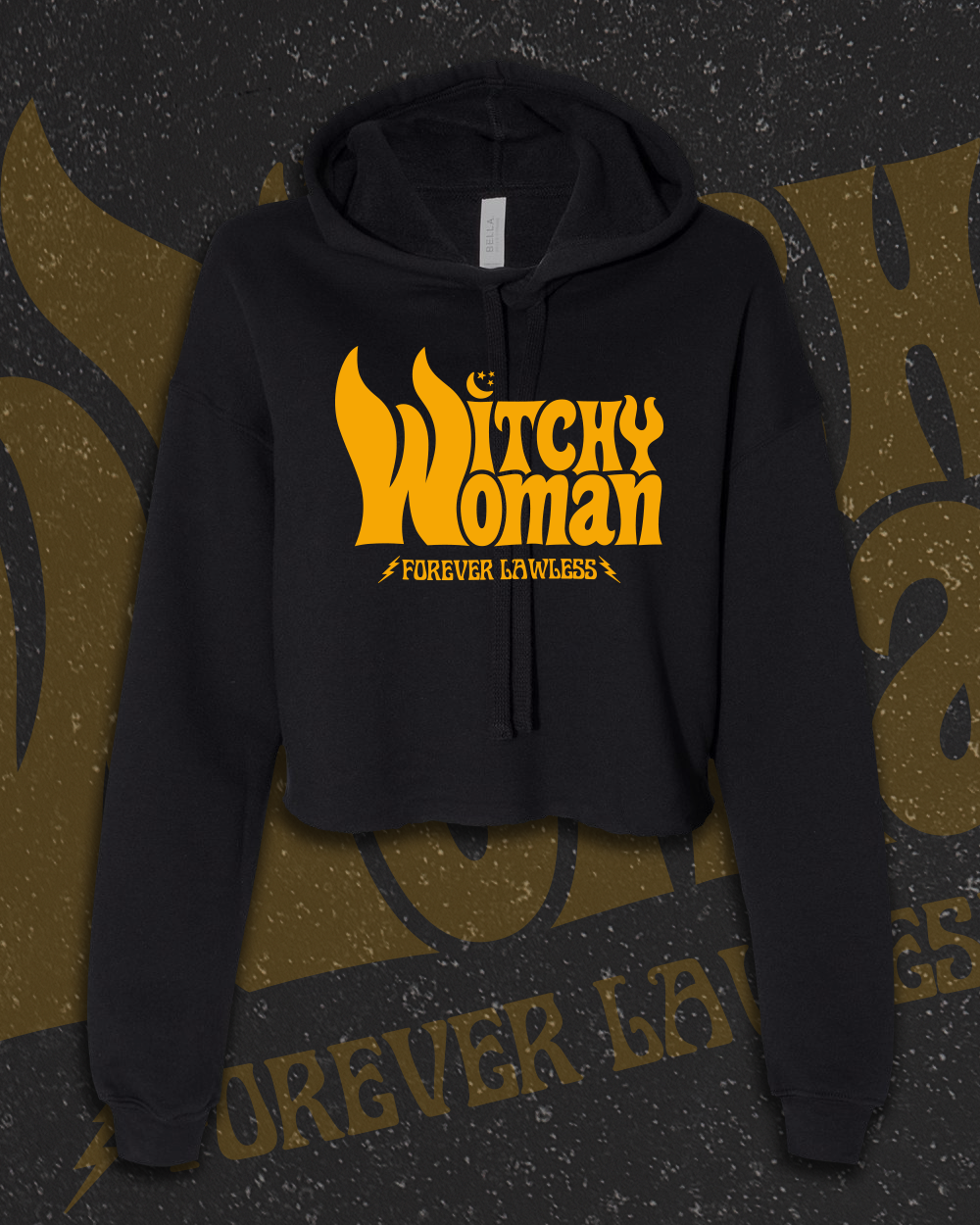 Witchy Woman Cropped Hoodie