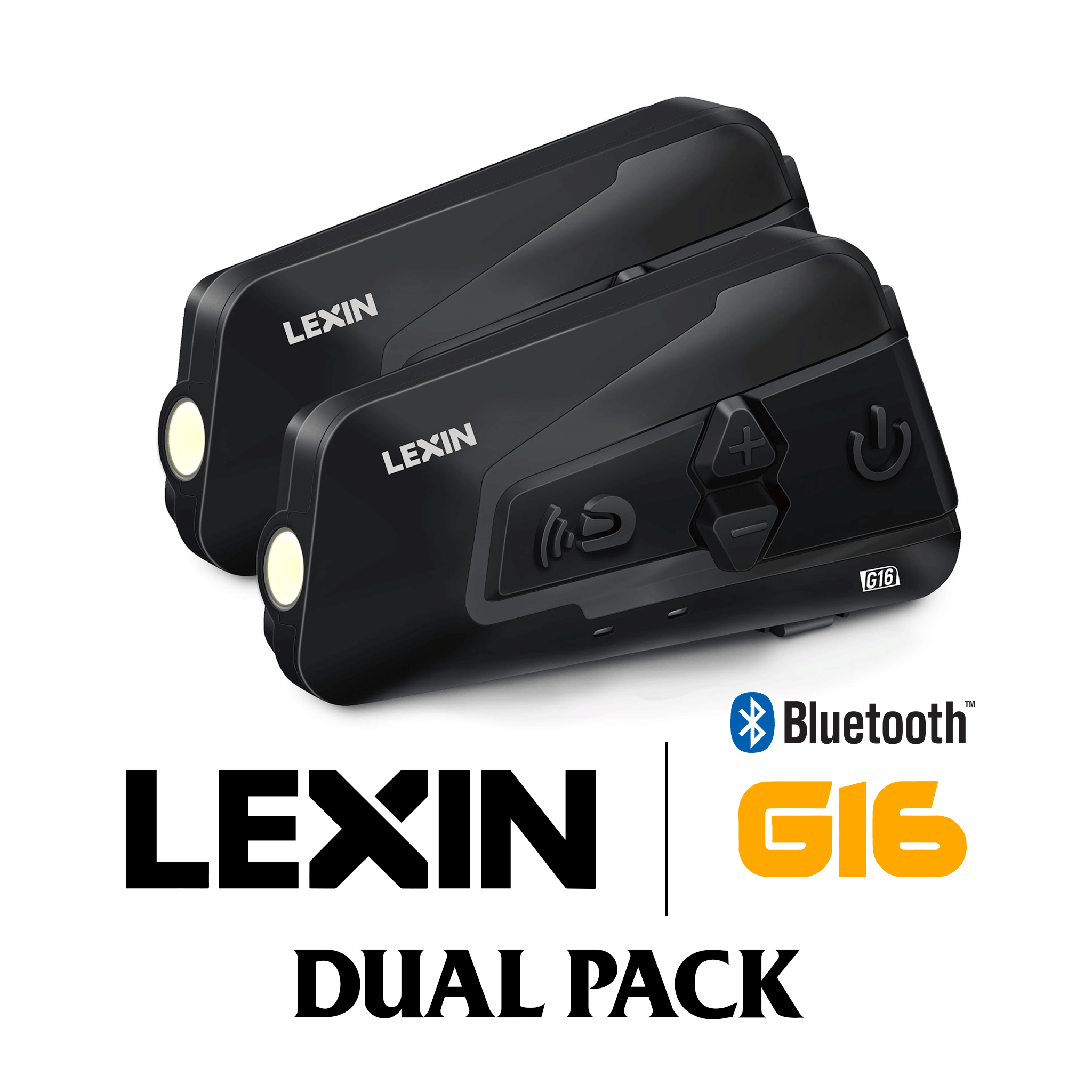 Lexin G16 Bluetooth Helmet Intercom Advanced LexinPulse Sound